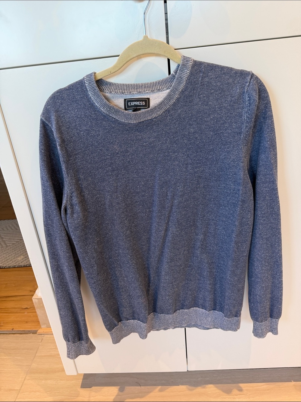 Express blue sweater